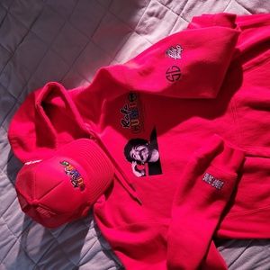 RAFA GUMBO...STRAIN GANG.... SUPER RARE HOODIE AND HAT .... BRAND NEW SIZE XL